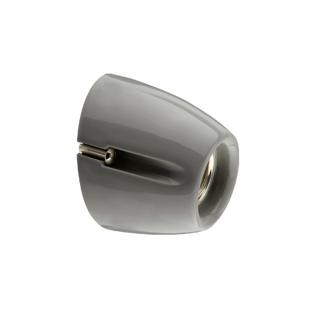 Lampunpidike Basic IP20 Vino E27 Harmaa Posliini