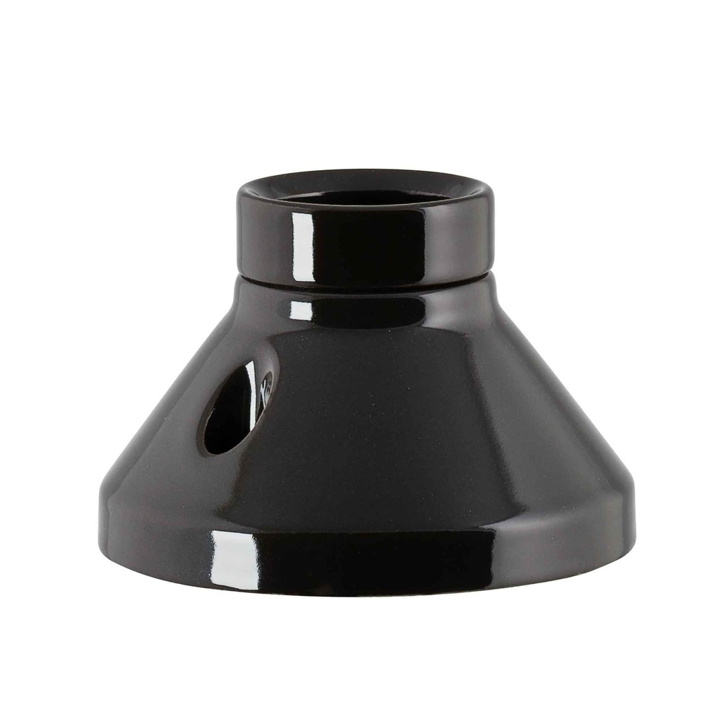 Lampunpidike Ø100Mm IP20 E27 Musta Posliini