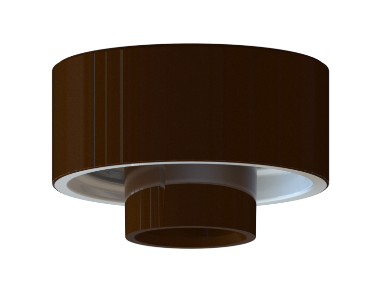 Posliinikanta Rusk Suora IP20 E27 84,5mm Kierre