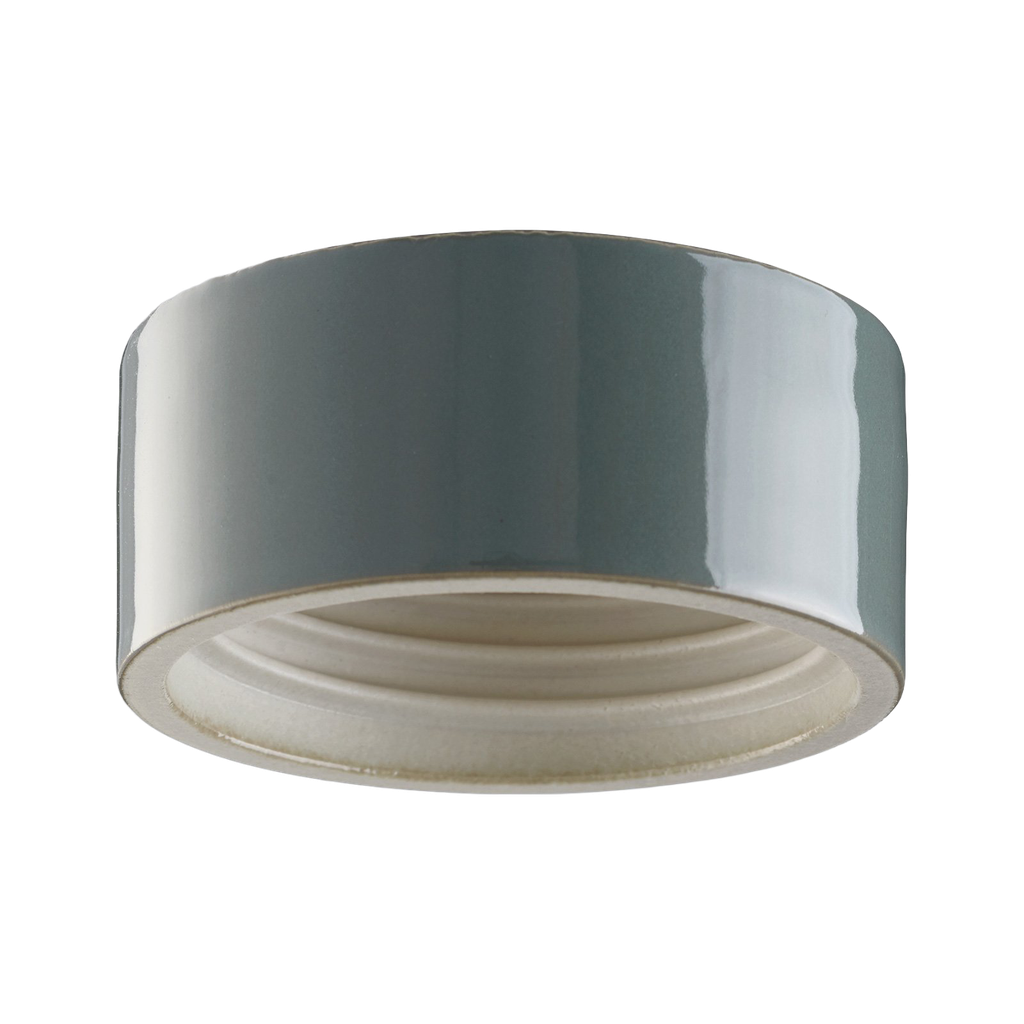 Lampunkanta,  kierre 84,5 mm harmaa IP20 suora. Toimitetaan ilman LED-moduulia, max 8W