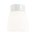 Klara, matta opaalilasi, valkoinen Lampunkanta,  IP21 suora, LED 8W, 790lm, 3000K Ra>90