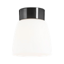Open Klara matta opaalilasi musta lampunkanta,  IP21 suora LED 8W 790lm 3000K Ra>90