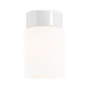 Open Tina, matta opaalilasi, valkoinen lampunkanta, IP21 suora LED 8W 790lm 3000K Ra>90