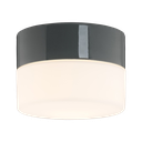 Opus 140/100 harmaa IP44 suora LED 10W 1000lm 2700K Ra>80