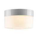 Opus 200, korkeus 131 mm, valkoinen, matta opaalilasinen lasikupu, 12W välkkymätön LED 1350lm 3000K Ra>90