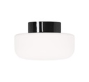 Posliinivalaisin Solenne 250/155, musta LED DALI 3000K