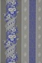 Tapetti Felice Eleonore, harmaa/ ultramariininsininen