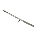 Pellinohjain niklattu messinki Pitkä malli 450 mm