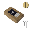 Puuruuvi 3,5X20 Din 97 Messinki Uppokanta, 200kpl/ pakkaus.