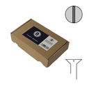 Puuruuvi 3X20 Din 97 Uppokanta Niklattu messinki, 200kpl/ pakkaus.