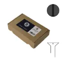 Puuruuvi, TFS 9 x 1 ½"(4,5 x 40 x 8,5 mm), teräs, uppokanta, 200 kpl