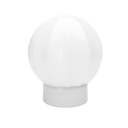 Sateenvarjo posliinivalaisin opaali valkoinen Ø150 mm E27 IP20