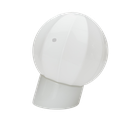 Sateenvarjo posliinivalaisin opaali vino valkoinen Ø150 mm E27 IP54 