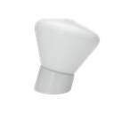 Leija posliinivalaisin opaali vino valkoinen Ø180 mm E27 IP54