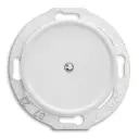 Sokea levy ilman toimintoja, halk 56mm. Valkoinen duroplast.