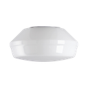 Kupu kiiltävä opaalilasi, metallikierre 99 mm Ø 265 mm korkeus 130 mm