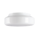 Kupu "Osten" kiiltävä opaalilasi, kierre 185,5 mm Ø 240 mm korkeus 73 mm