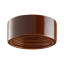 Lampunkanta,  kierre 84,5 mm ruskea IP20 suora. Toimitetaan ilman LED-moduulia, max 8W